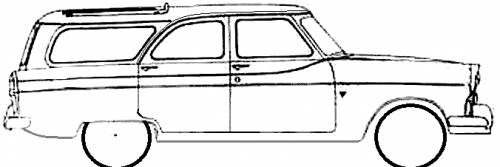 Ford Zephyr Mk.II Estate (1962)