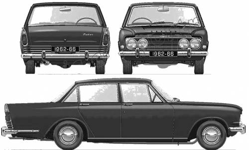 Ford Zodiac Mk.III (1962)