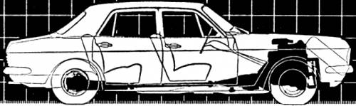 Ford Zodiac Mk.IV V6 (1966)