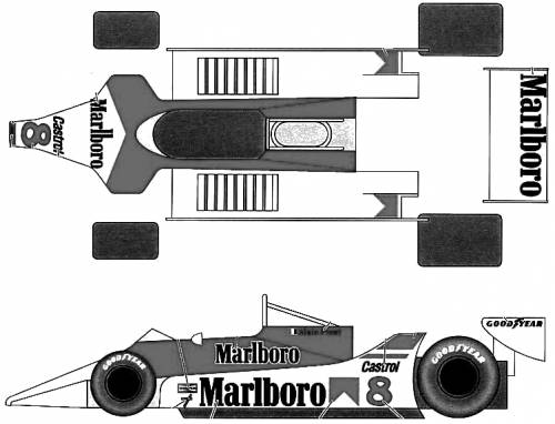 McLaren Ford M29C F1 (1980)