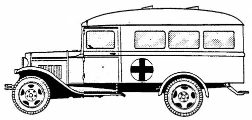 GAZ MM Ambulance