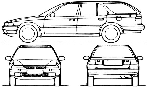 Honda Accord Aerodeck (1991)