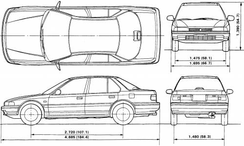 Honda Accord CB3 (1989)
