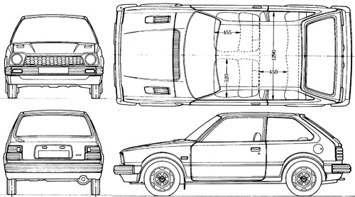 Honda Civic 3-Door (1981)
