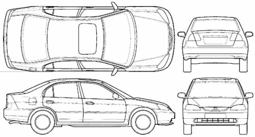 Honda Civic 4-Door (2003)