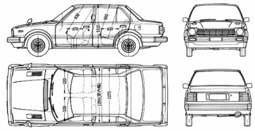 Honda Civic Sedan (1980)