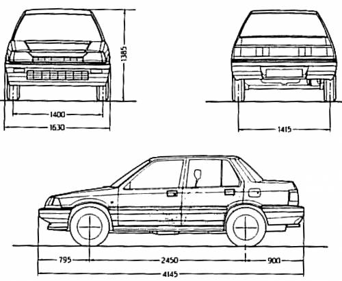 Honda Civic Sedan (1985)