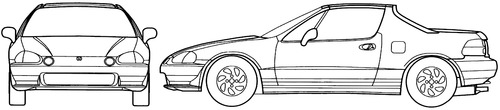 Honda CRX (1994)