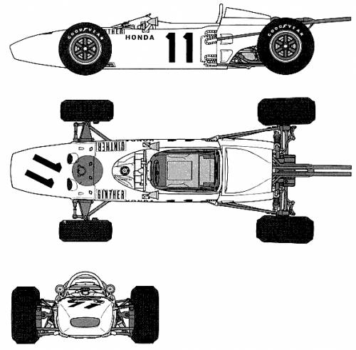 Honda RA272 F1 GP (1965)