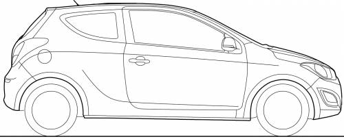 Hyundai i20 3-Door (2013)