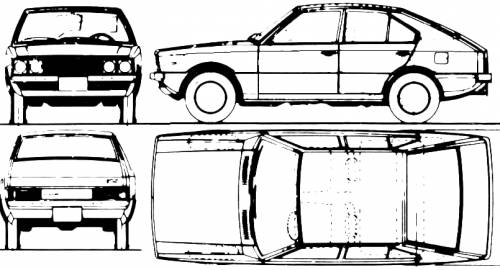 Hyundai Pony 4-Door (1975)