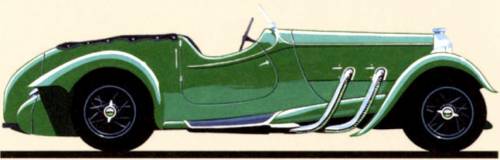 Lagonda LG45 Rapide Open Tourer (1937)