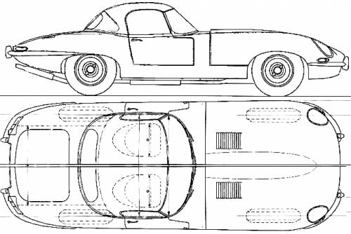 Jaguar E-Type 3.8 Roadster (1961)