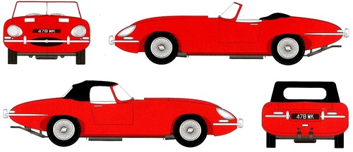 Jaguar E Type Roadster (1961)