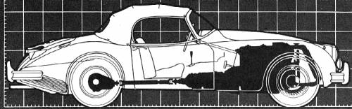 Jaguar XK150 DHC (1958)