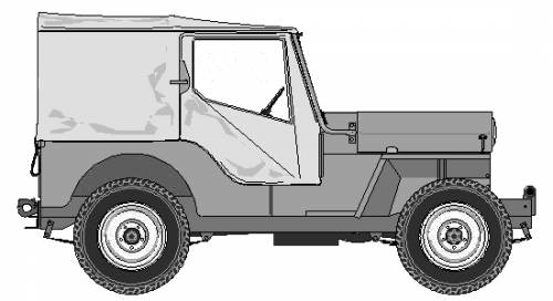 Jeep CJ-3B