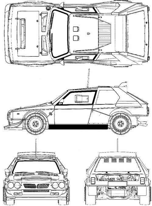 Lancia Delta S4 Rally (1986)