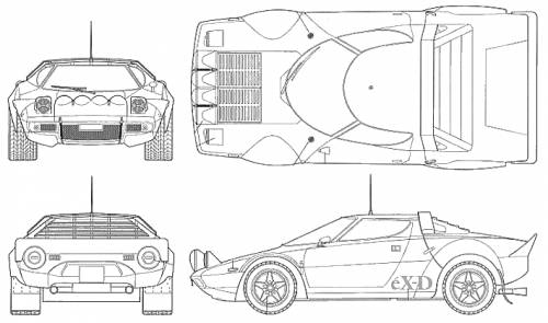 Lancia Stratos Ex D