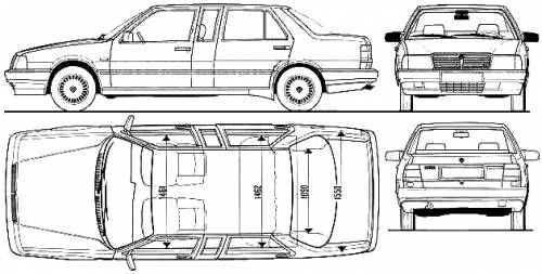 Lancia Thema Limousine (1989)