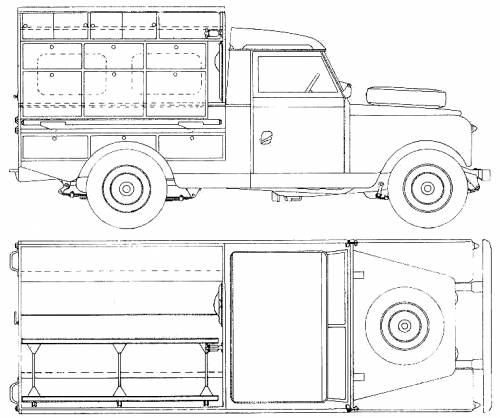 Land Rover 109 S2 Pick-up (1959)