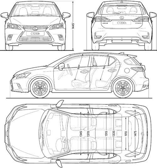 Lexus CT 200h (2017)