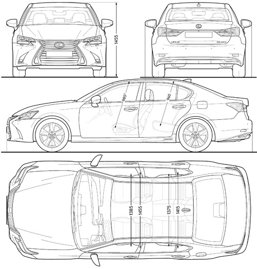 Lexus GS 450h (2017)