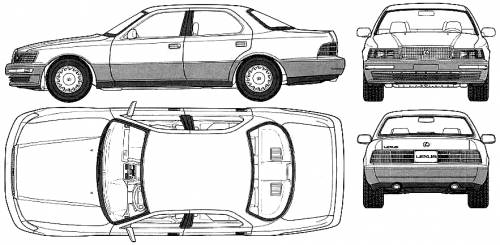 Lexus LS400 (1990)