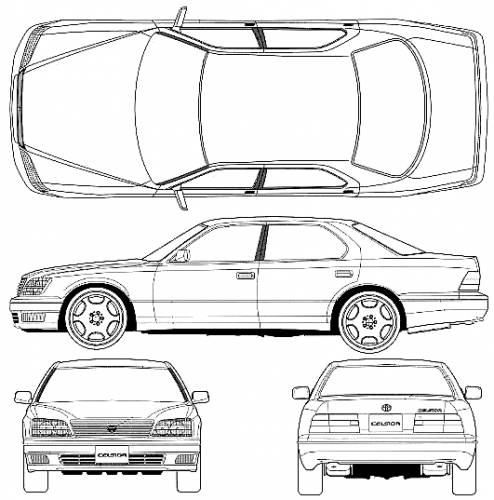 Lexus LS400 (1993)