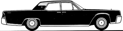 Lincoln Continental 4-Door Seadn (1964)