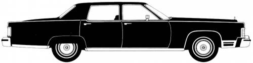 Lincoln Continental 4-Door Sedan (1977)