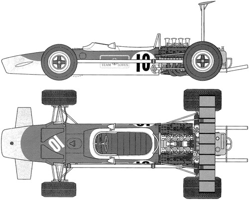 Lotus 49B F1 GP (1968)