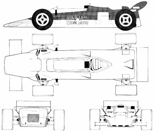 Lotus 72 F1 GP (1970)