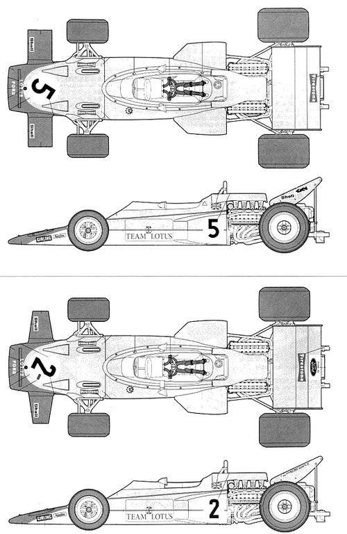 Lotus 72C F1 GP (1970)