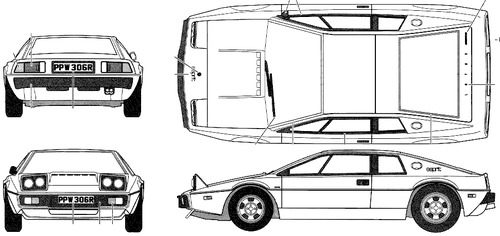 Lotus Esprit S1 (1977)