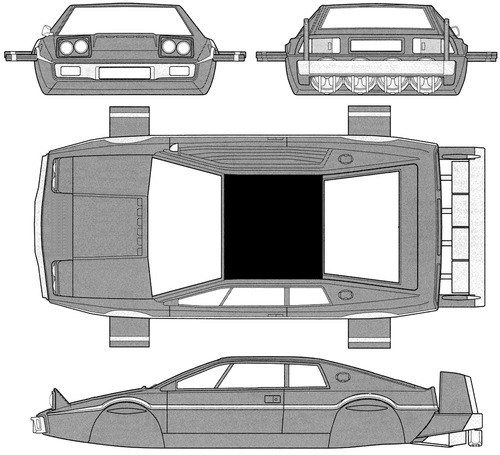 Lotus Esprit Wet Nellie 007 The Spy Who Loved Me (1977)