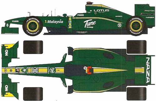 Lotus T127 F1 GP (2010)