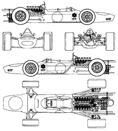 Matra MS 11 F1 GP (1969)