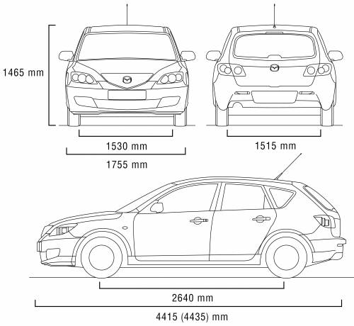 Mazda 3 Hatchback (2007)