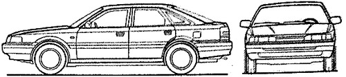 Mazda 626 5-Door (1987)