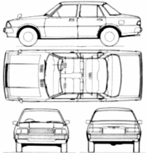 Mazda 626 Montrose (1976)
