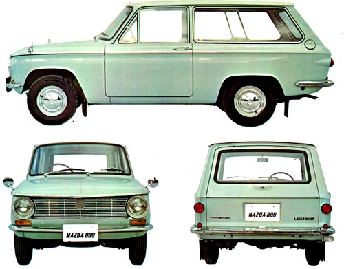 Mazda 800 Familia Estate (1965)