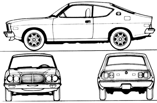 Mazda 929 Coupe (1973)