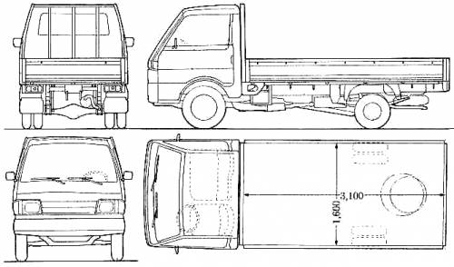 Mazda E Series Truck (1988)