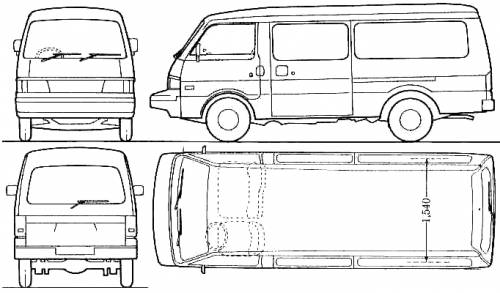 Mazda E Series Van (1988)
