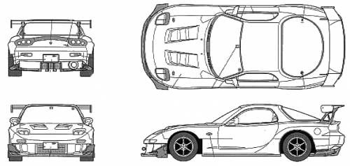 Mazda RX-7 FD3S Project-D
