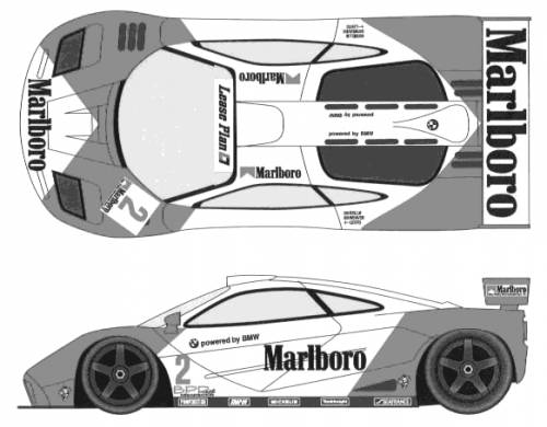 McLaren F1-GTR Marlboro