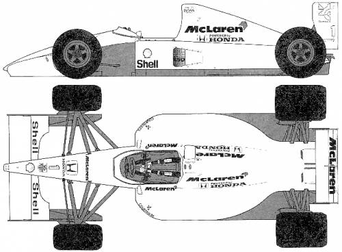 McLaren-Honda MP4-6 F1 (1991)