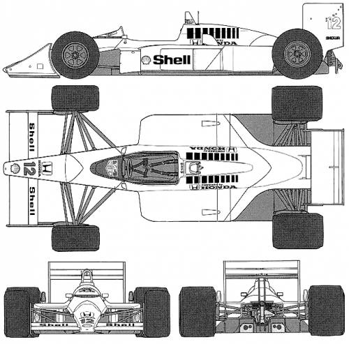 McLaren MP4-4 F1 GP (1988)