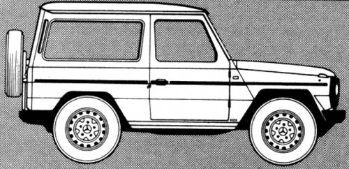 Mercedes-300 GD swb (1981)
