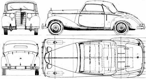Mercedes-Benz 170S Cabrio W136 (1949)